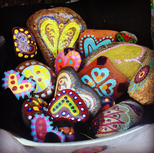 surprise! original painted rock collection