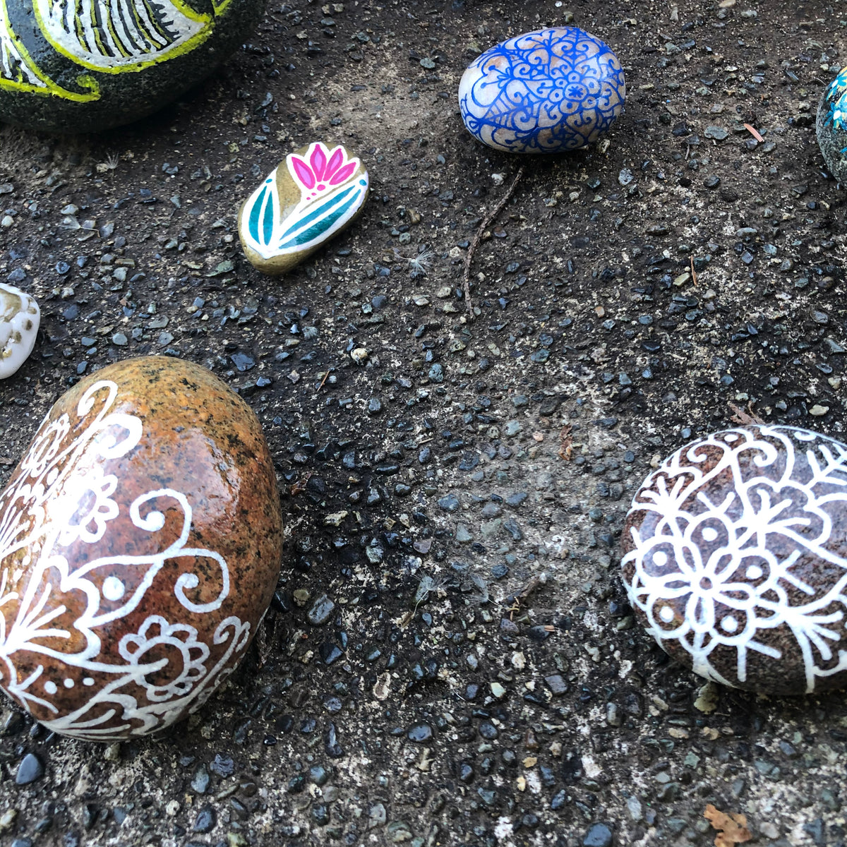 surprise! original painted rock collection
